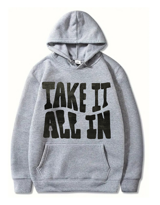 Darkson Grey Hoodie – Take It All In