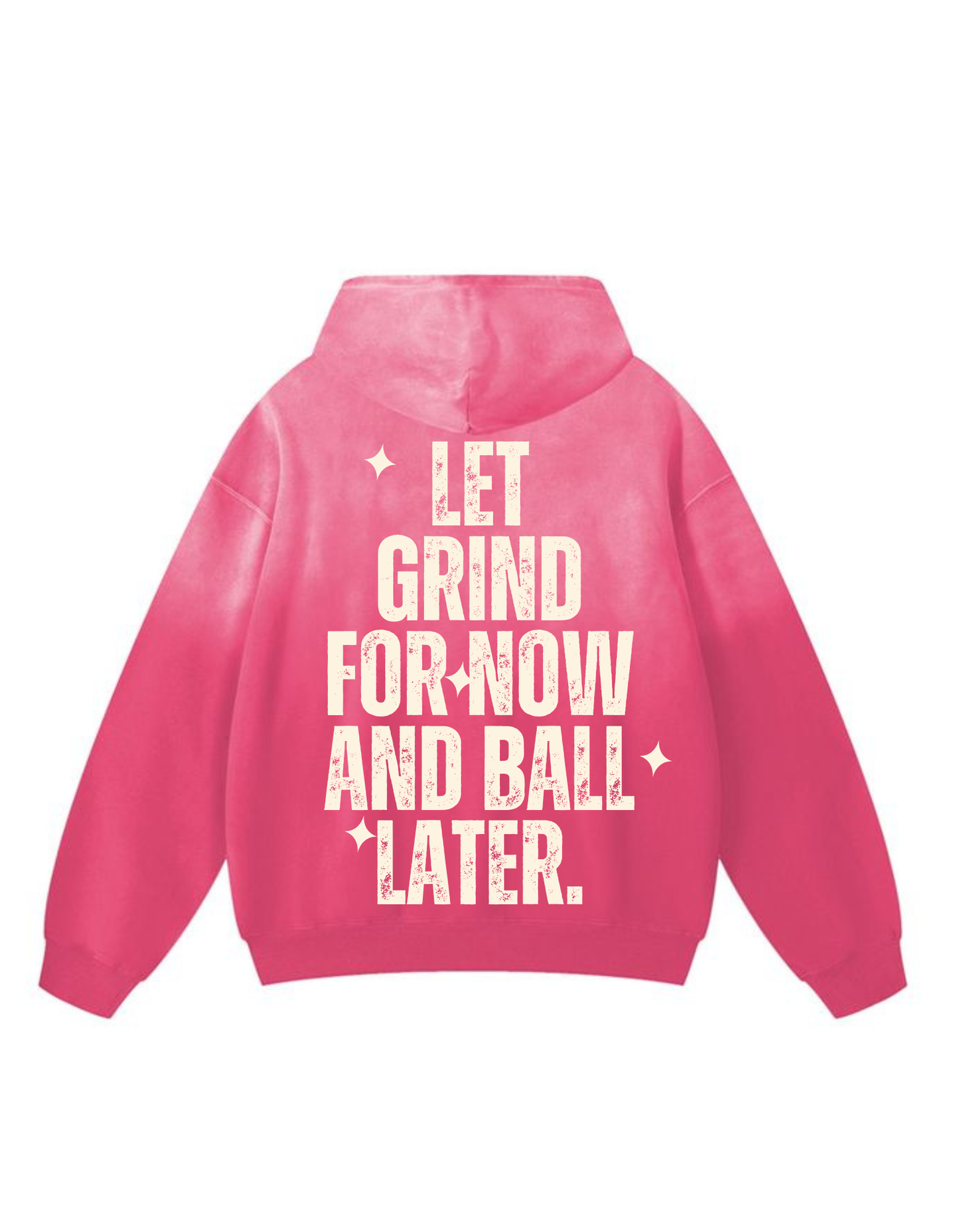 Pink hoodie