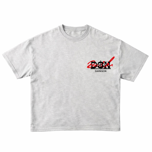 Darkson acid white t-shirt