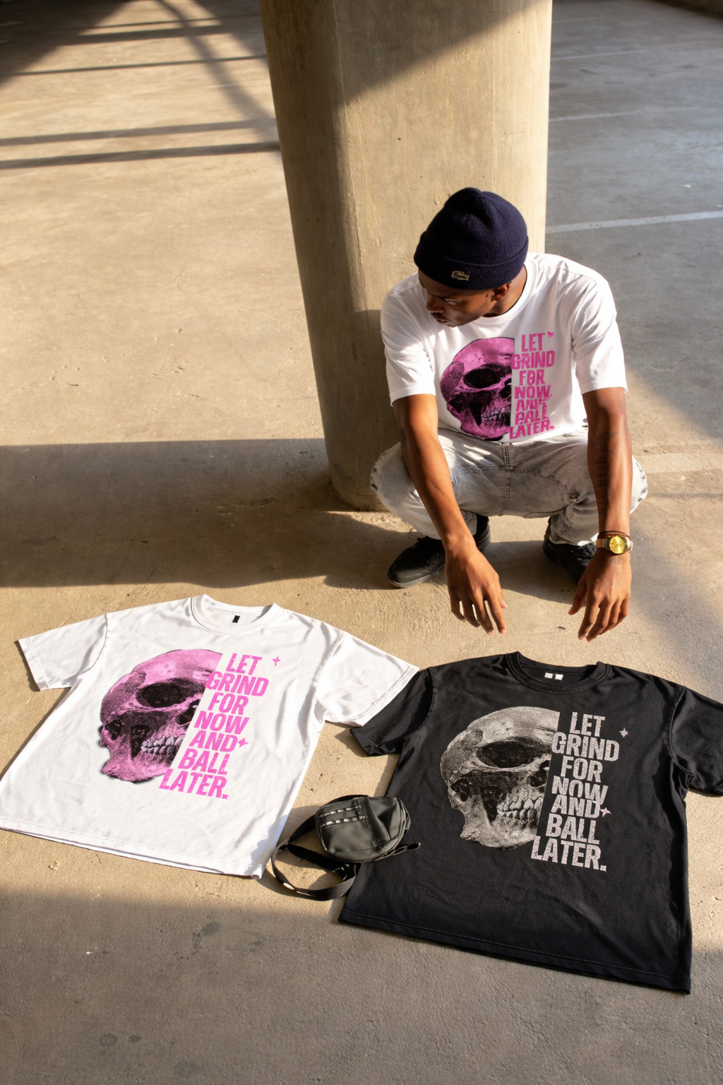 Let grind for now T-shirt