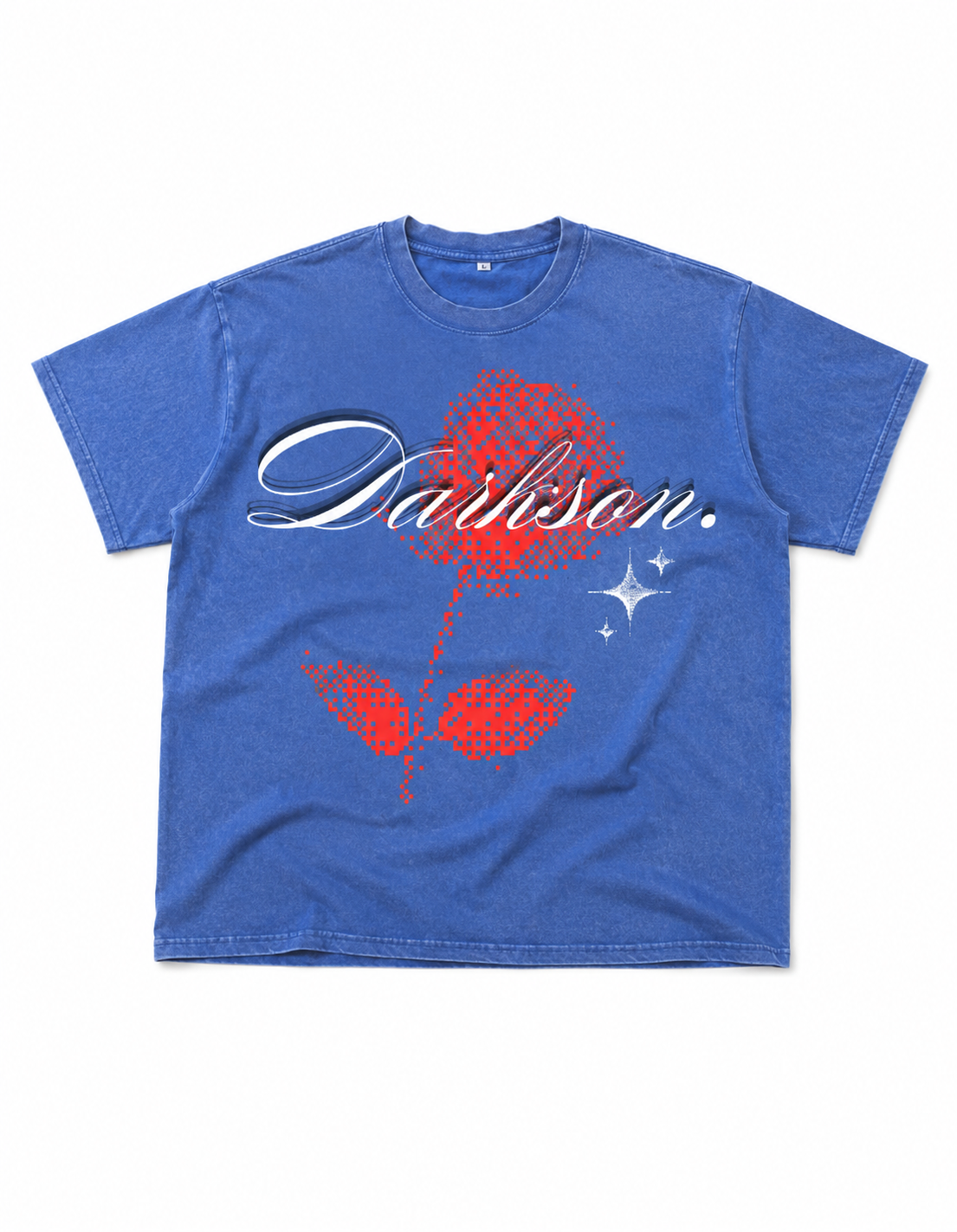 Darkson rose-Acid blue T-shirt