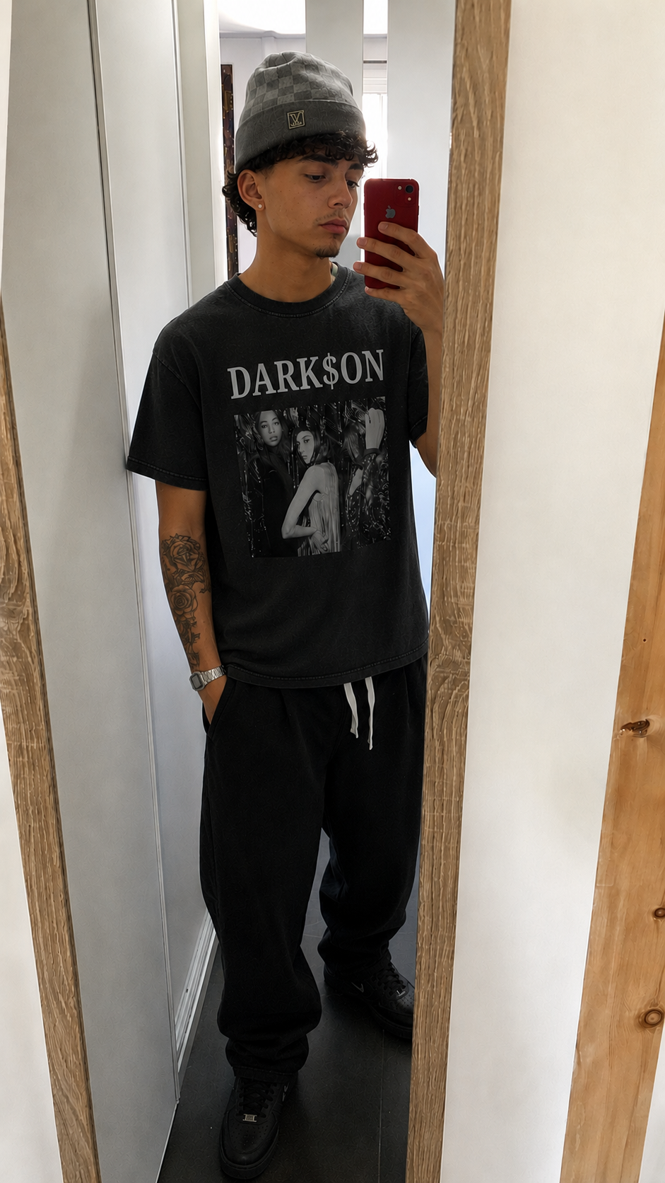 Darkson acid grey t-shirt